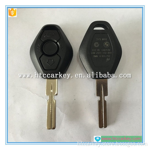 for BMW car key 3 Button X5,3 Series ,5 Series for bmw remote key with 315/433 MHZ